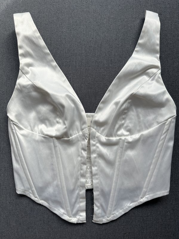 Corset Top - White Glassons