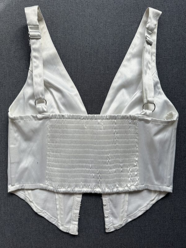 Corset Top - White Glassons - Image 2