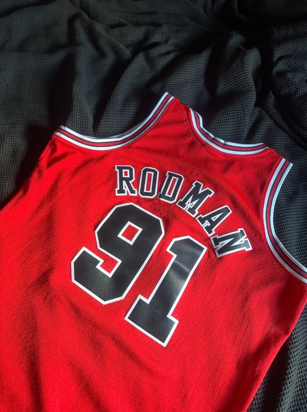 DENNIS RODMAN BASKETBALL JERSEY