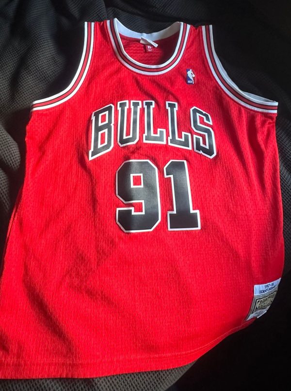 DENNIS RODMAN BASKETBALL JERSEY - Image 2