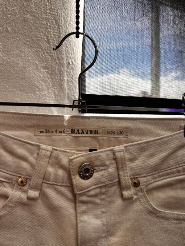 White BAXTER Jeans - Image 3